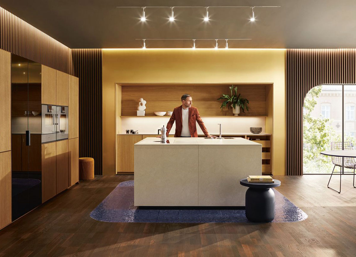 Next125 German Kitchens - NX660 Natural Walnut