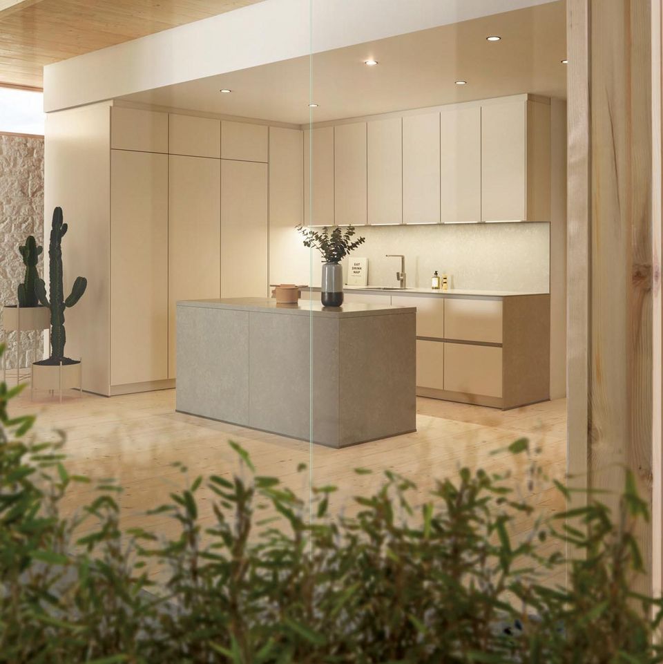 NX510 Systemo Seashell White Matt Velvet 