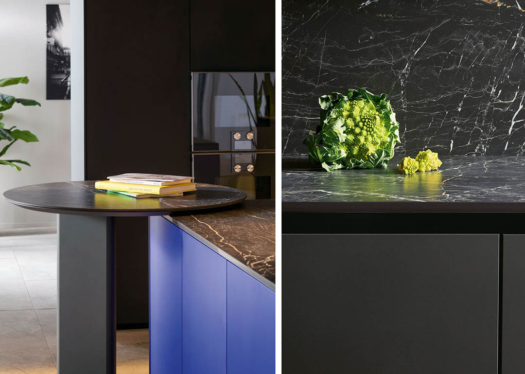 NX510 Ultramarine Matt & Onyx Black Matt Velvet